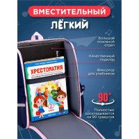 Рюкзак для школьника SH048 темно-синий