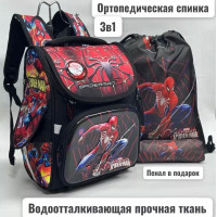 Ранец ортопедический Человек-Паук SH068-1