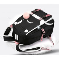 Рюкзак с капибарой для девочки в школу SH250530-1-4