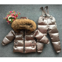 Комплект для мальчика зимний DZ046-7 кофейный