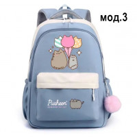 Молодежный рюкзак Pusheen для девочки в школу DKG197