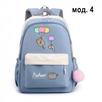 Молодежный рюкзак Pusheen для девочки в школу DKG197